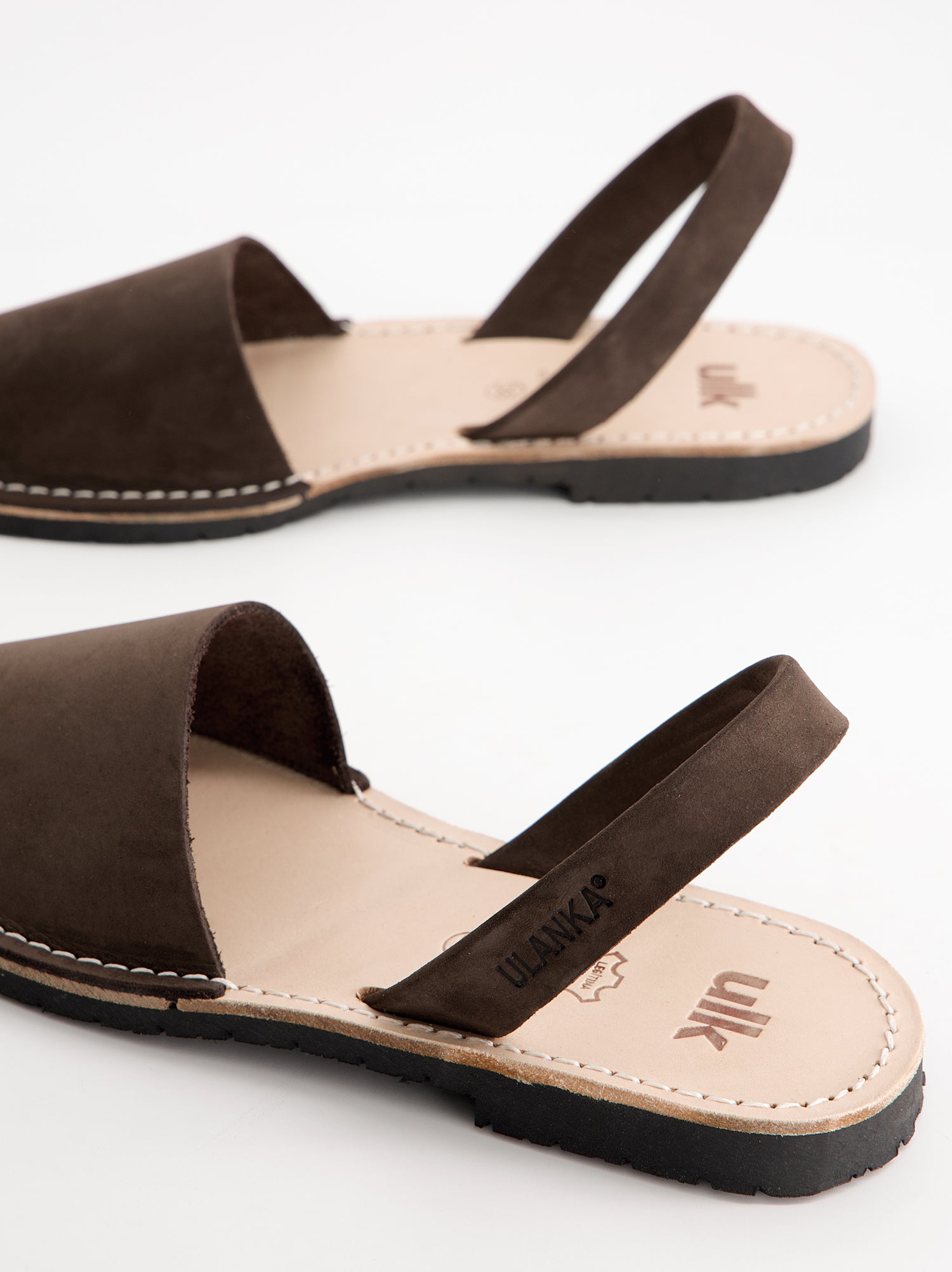 Suede Minorcan sandals - 150C