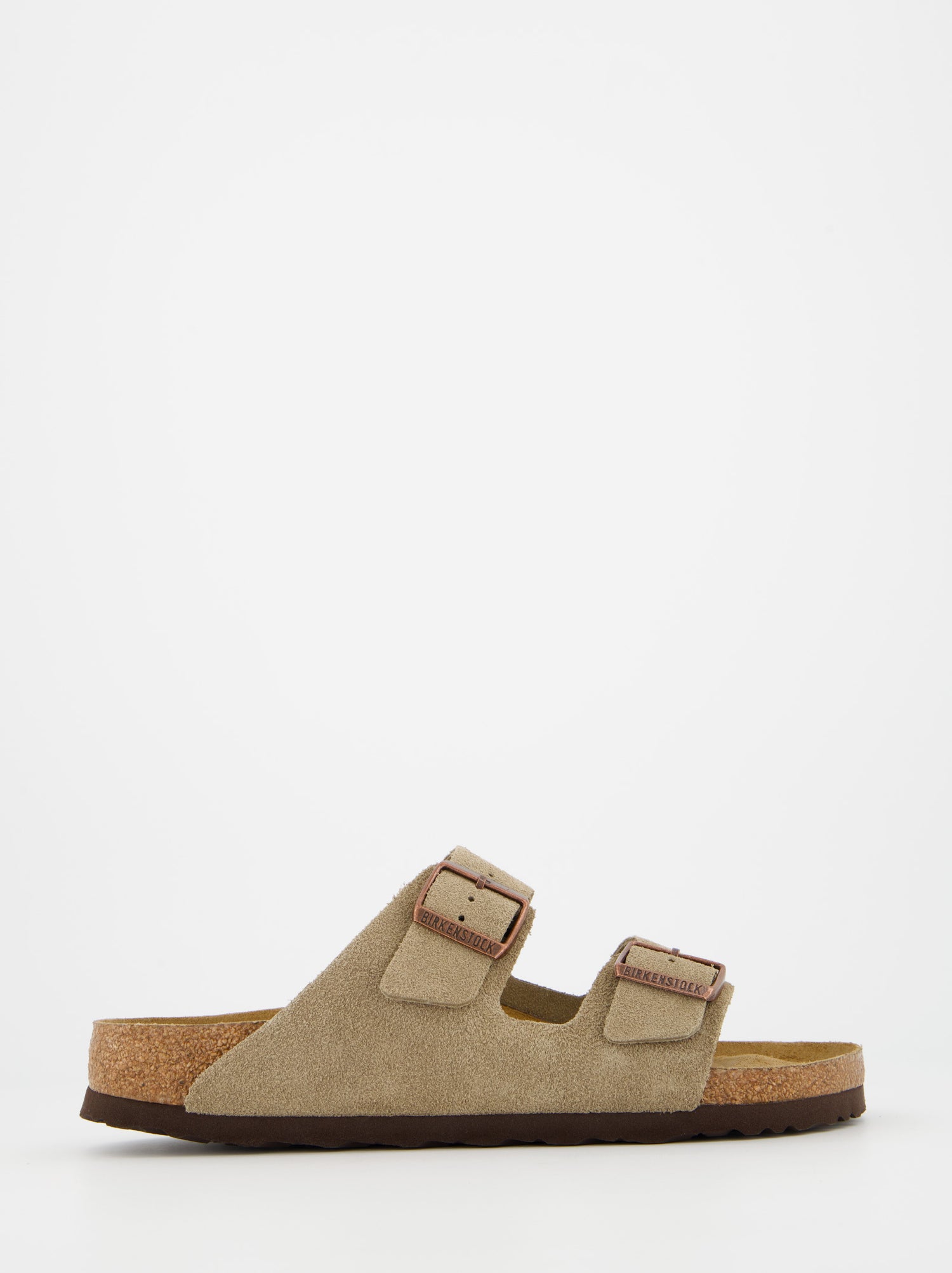 Sandalias bio de piel Birkenstock Arizona con plantilla blanda