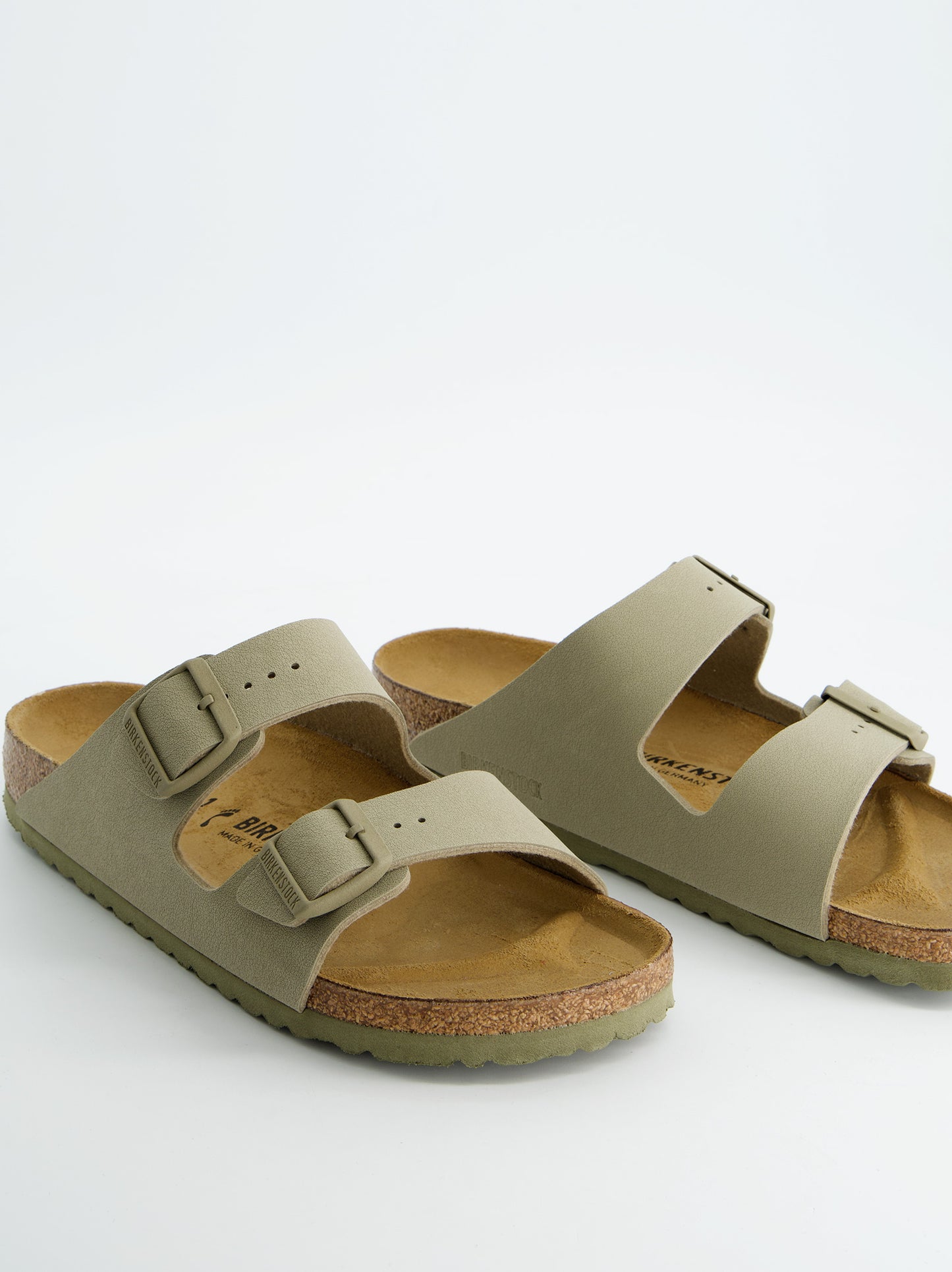 Sandalias Birkenstock Arizona En Verde Kaki