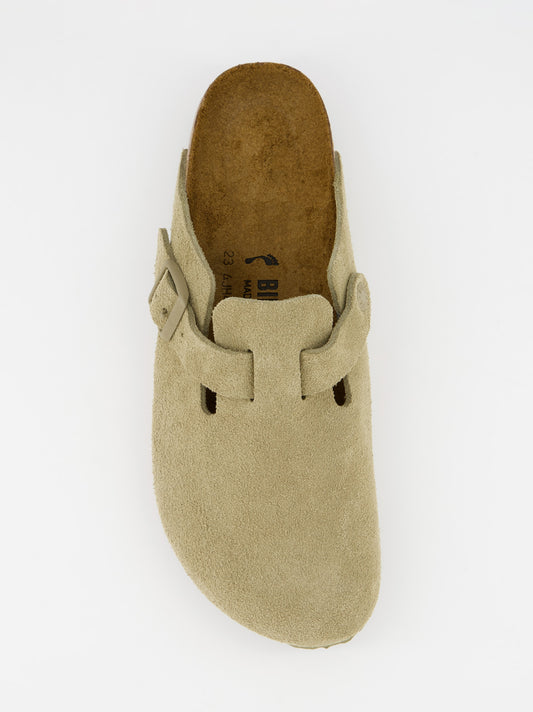 Zuecos bio de ante Birkenstock Boston