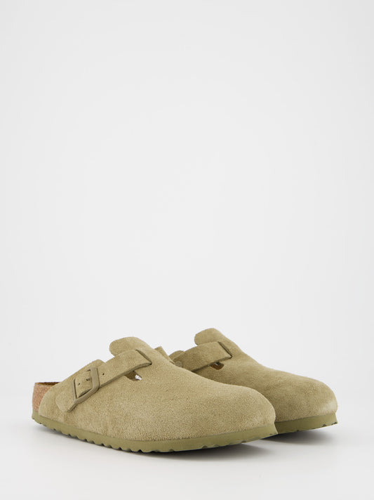 Zuecos bio de ante Birkenstock Boston