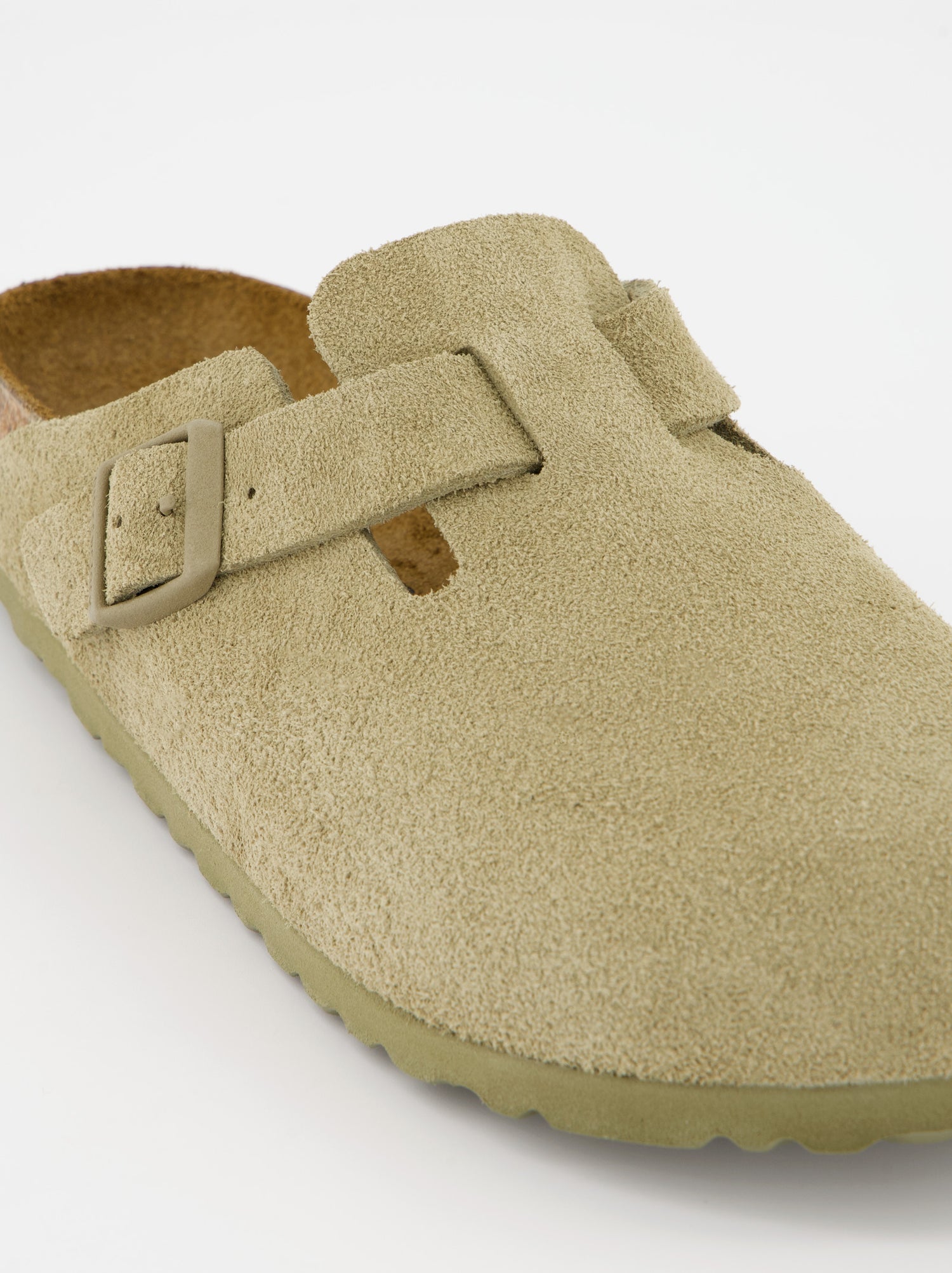 Birkenstock Boston Bio Suede Clogs