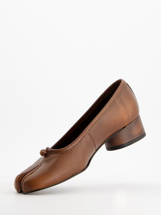 Low-heeled tabi ballerinas - ULK Kala