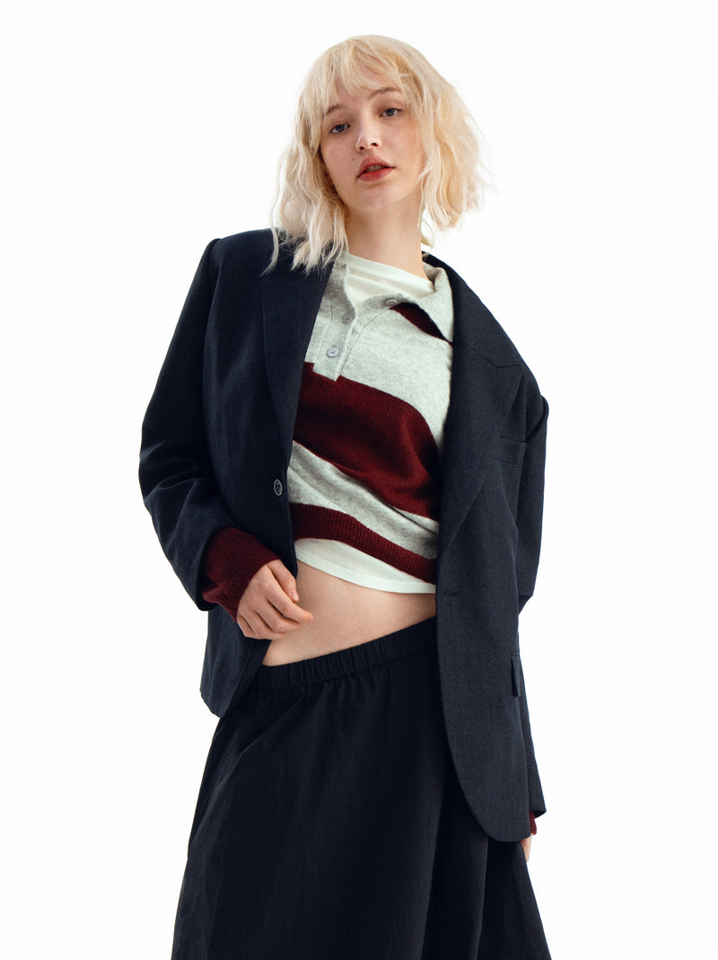 Jersey punto cuello polo - ULK Cara