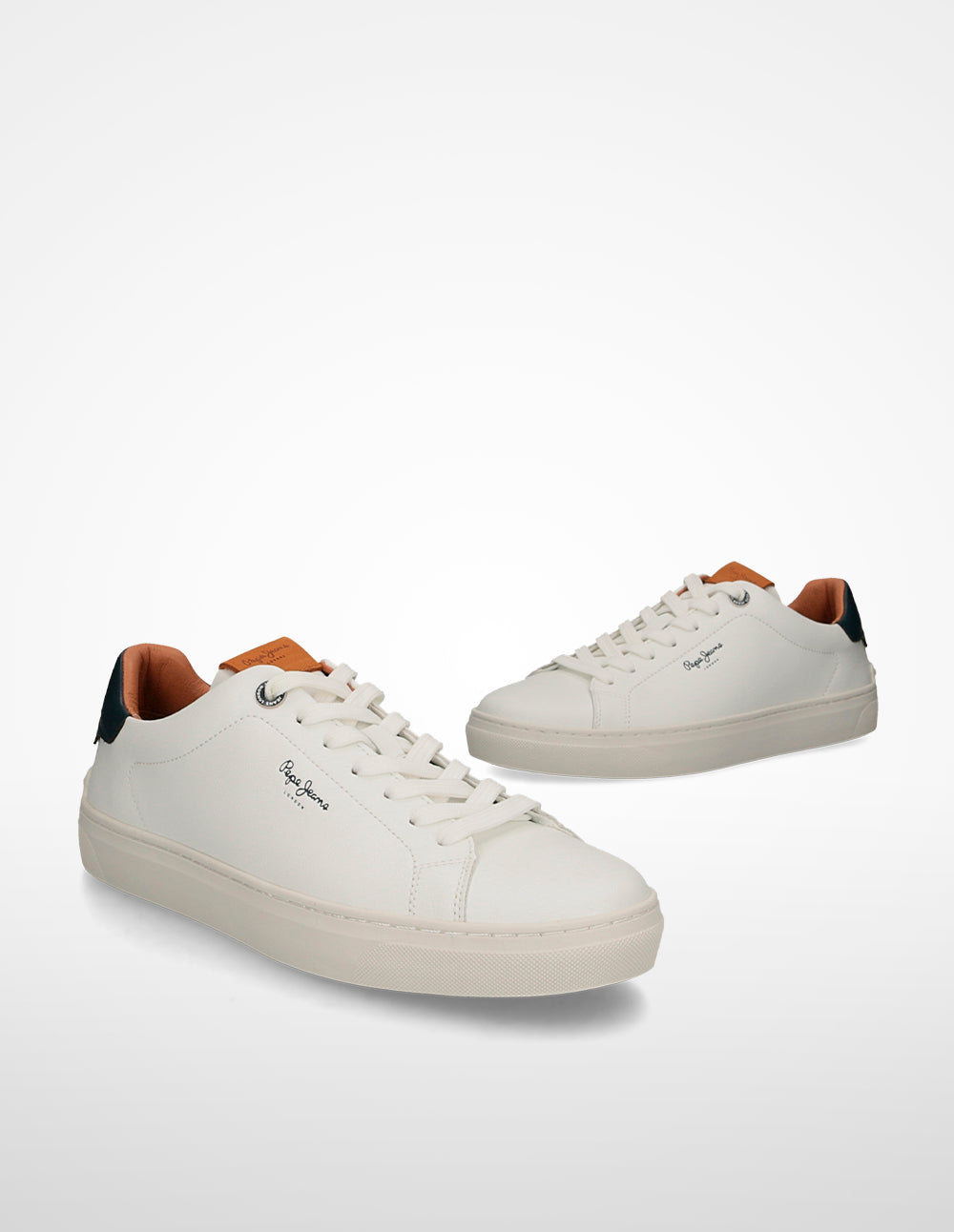 Pepe Jeans-Leather sneakers