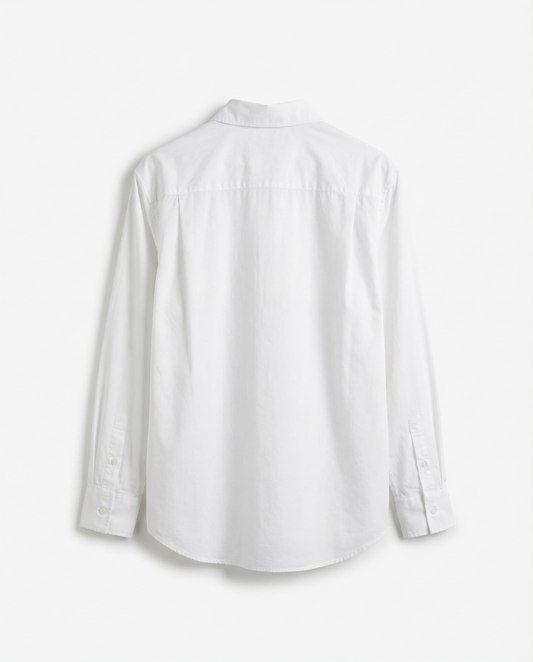 White shirt, asymmetric buttons - Yani