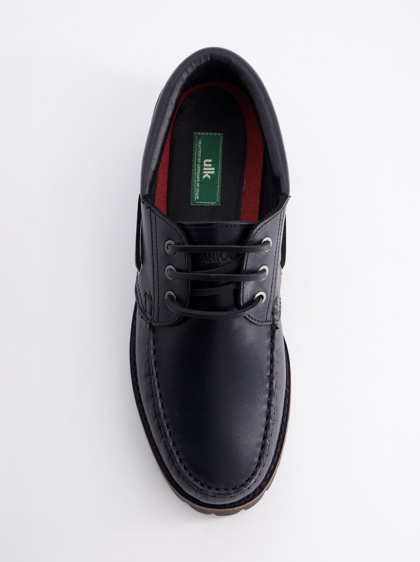 Leather boat shoes - Veleta
