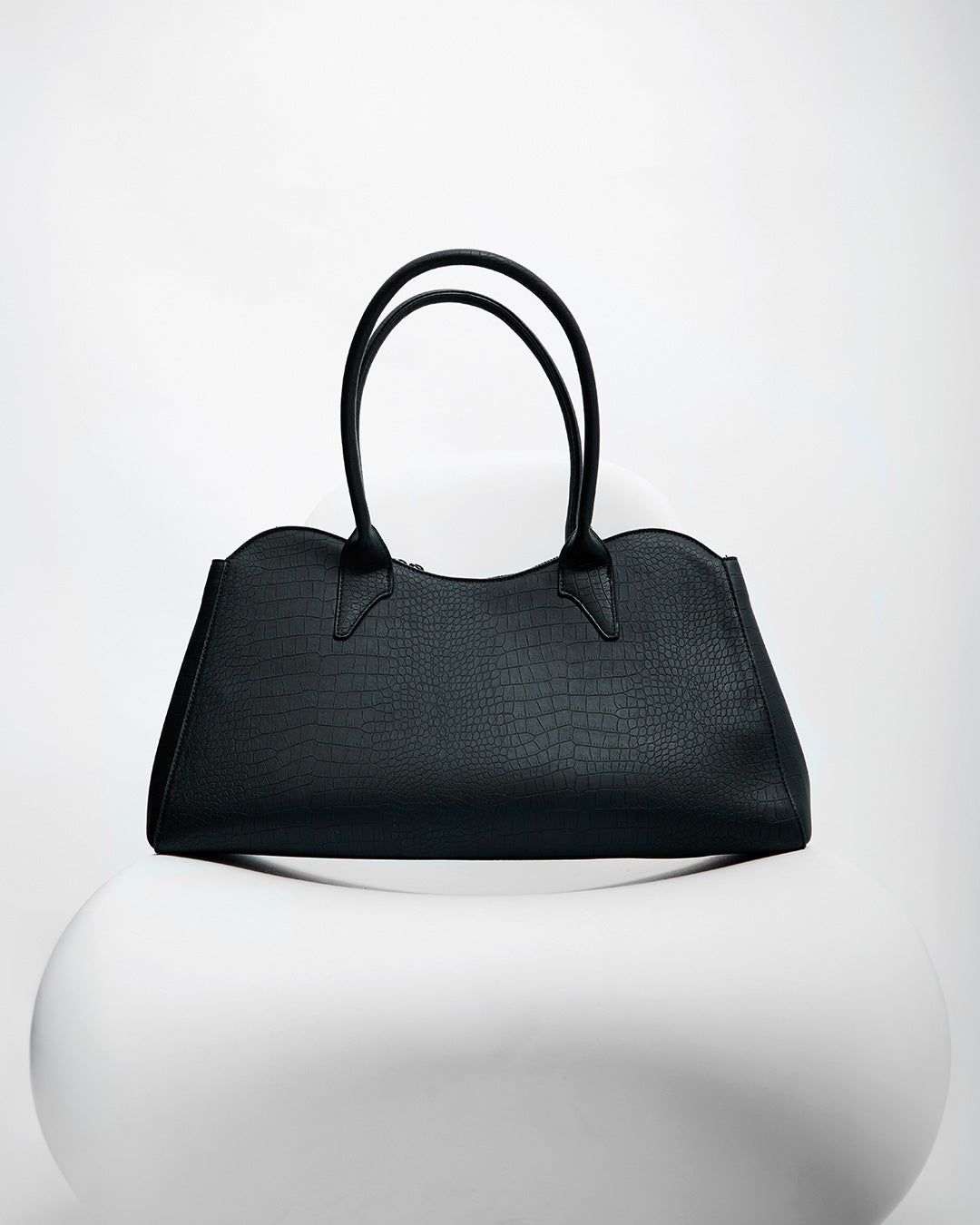 Bolso de pìel negro - Nepo