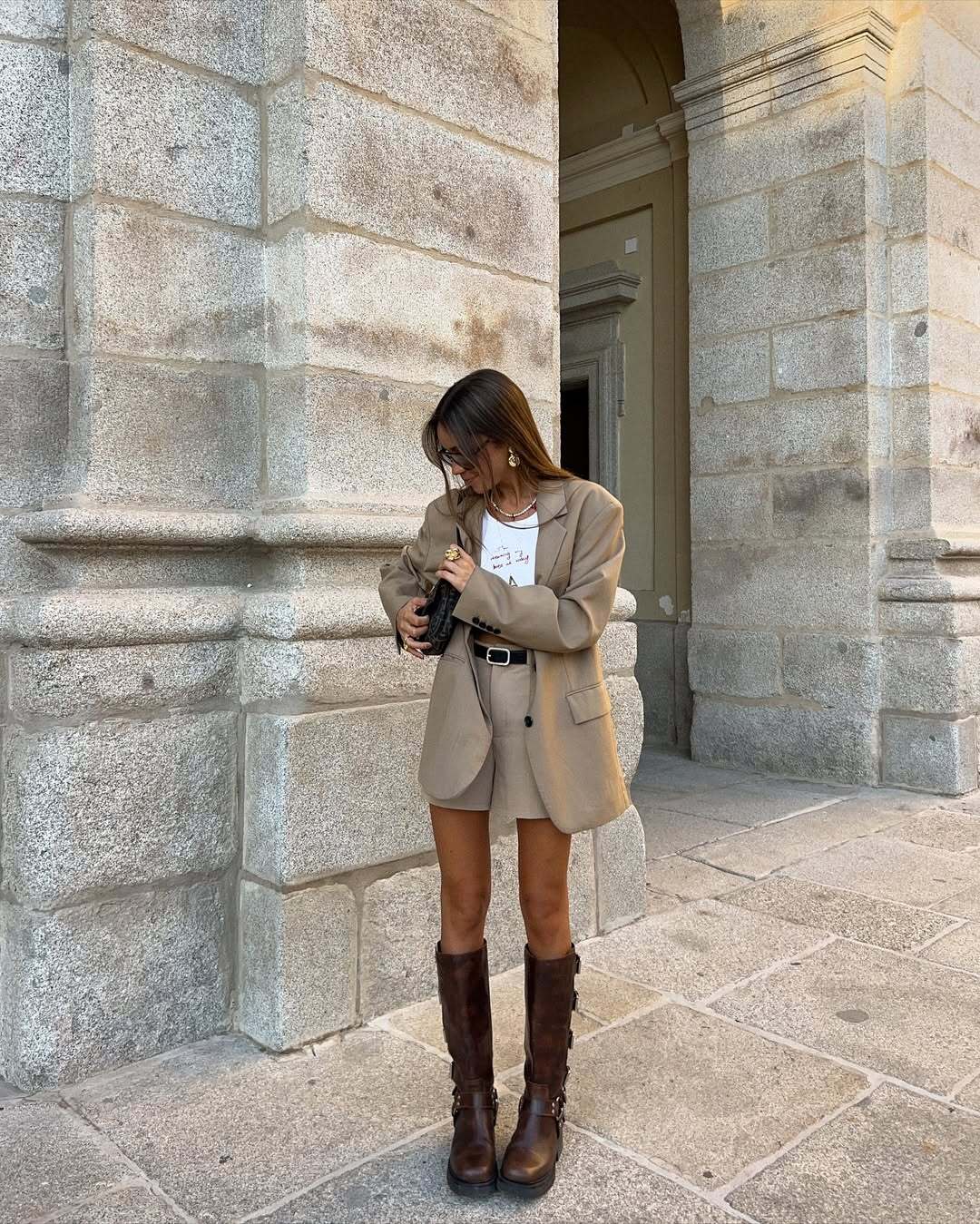 Bota biker de piel - Ulanka Cross vip