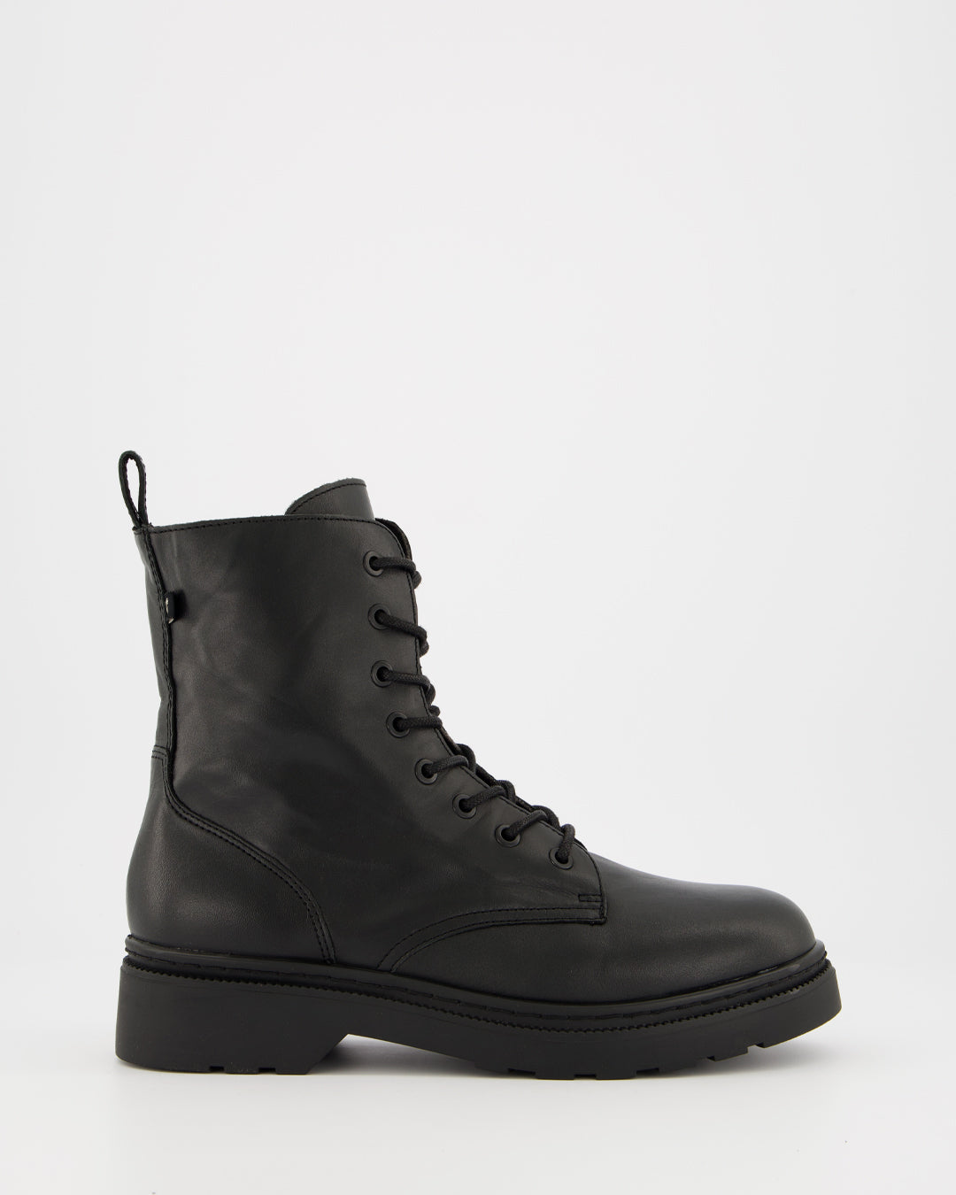 Ulanka Efany - Botas militares de piel