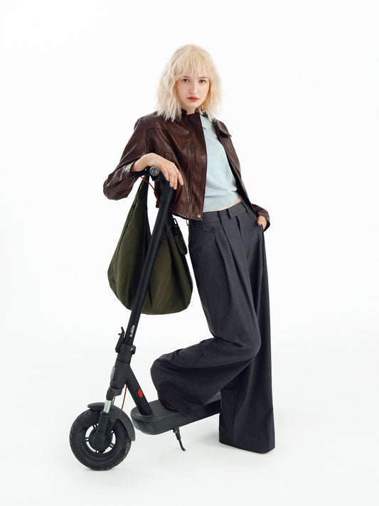 Flowy pleated trousers - ULK Emma