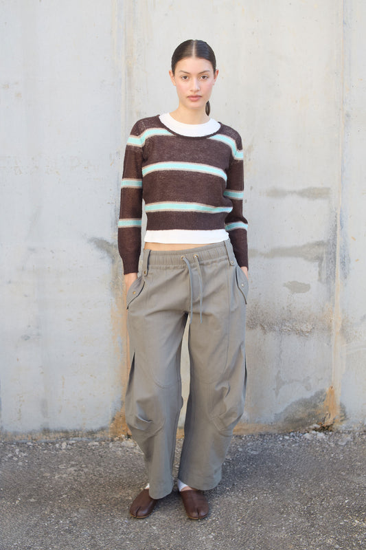 Striped Knit Jumper - Wally