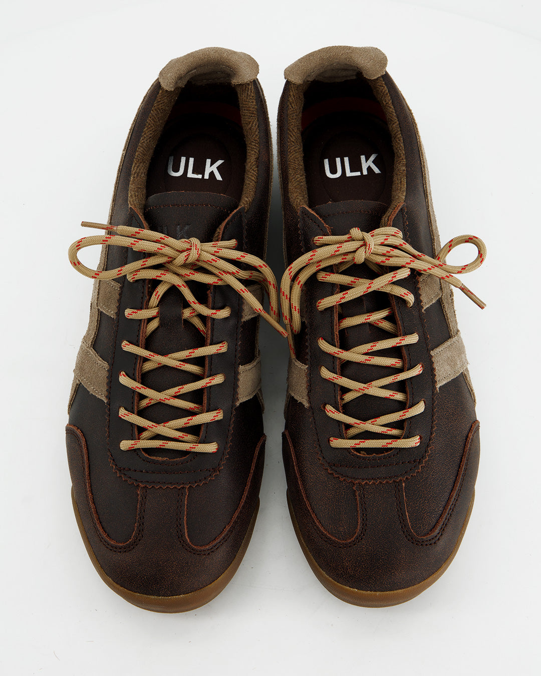 Brown retro sneakers - Onix