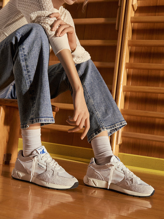 Zapatillas deportivas con detalles en ante Pepe Jeans