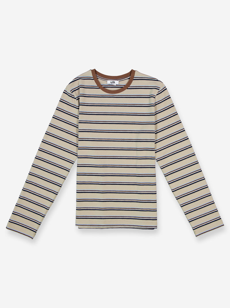 Camiseta de Manga Larga a Rayas