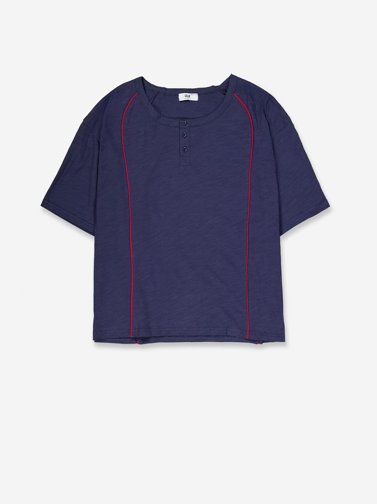 Camiseta azul con detalles en contraste - Atlas