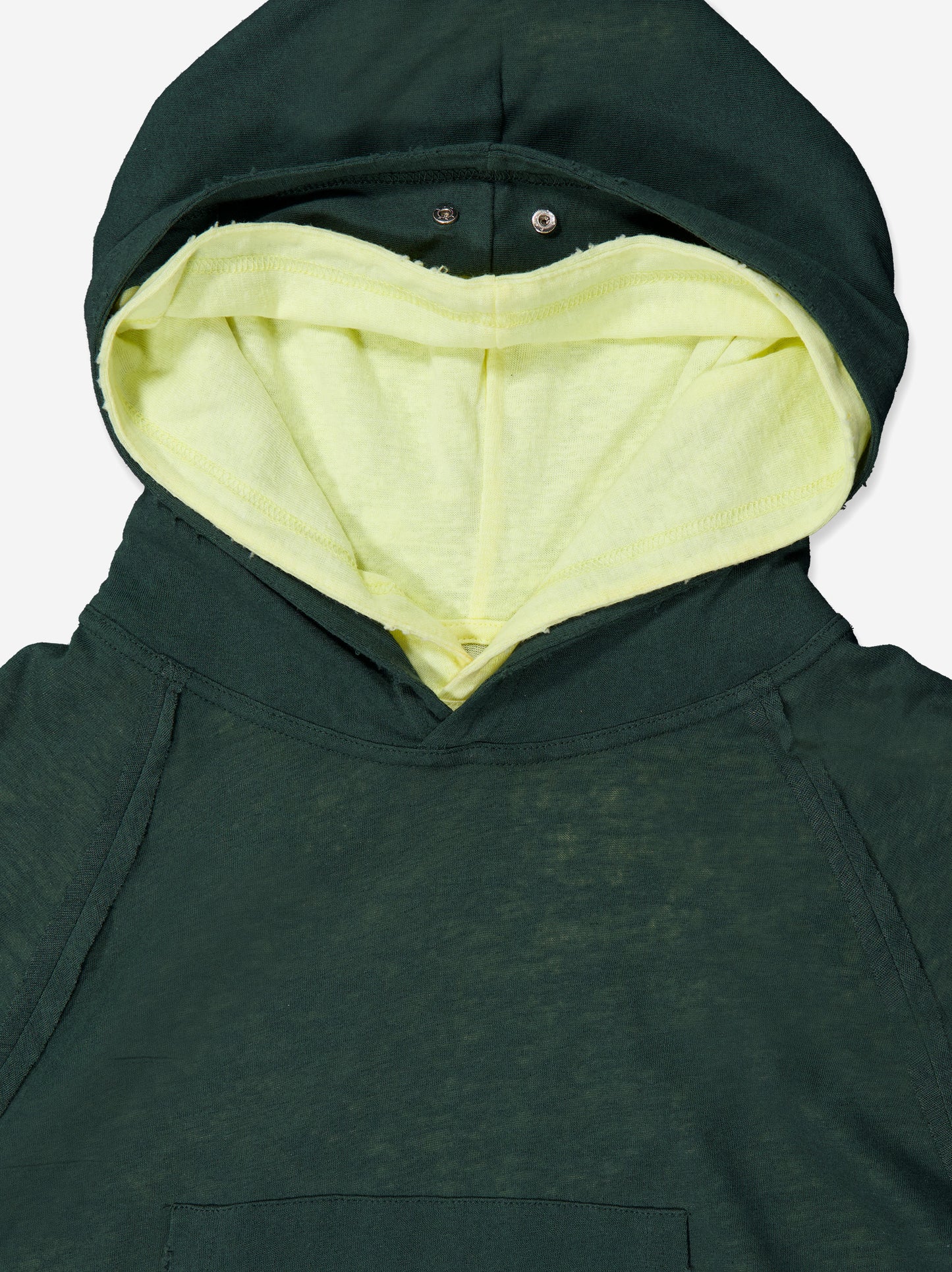Sudadera doble con capucha contraste - Twotwo