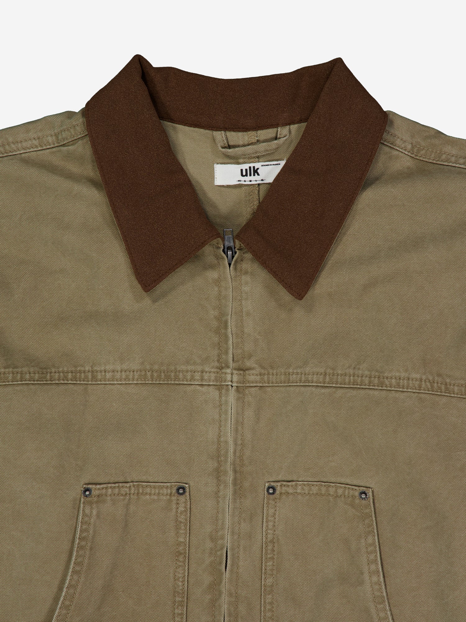 Sobrecamisa utilitaria corte boxy Camel