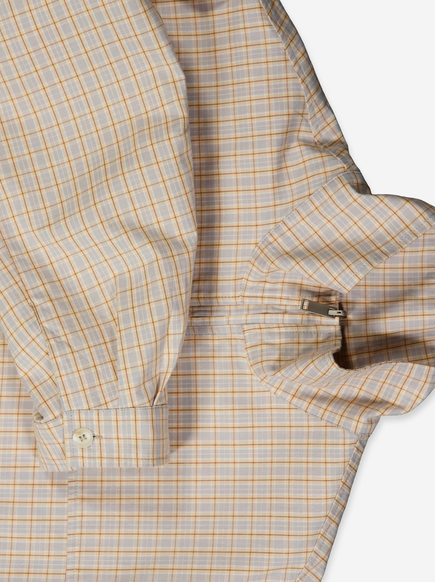 Sobrecamisa de cuadros con cremallera - Stuss