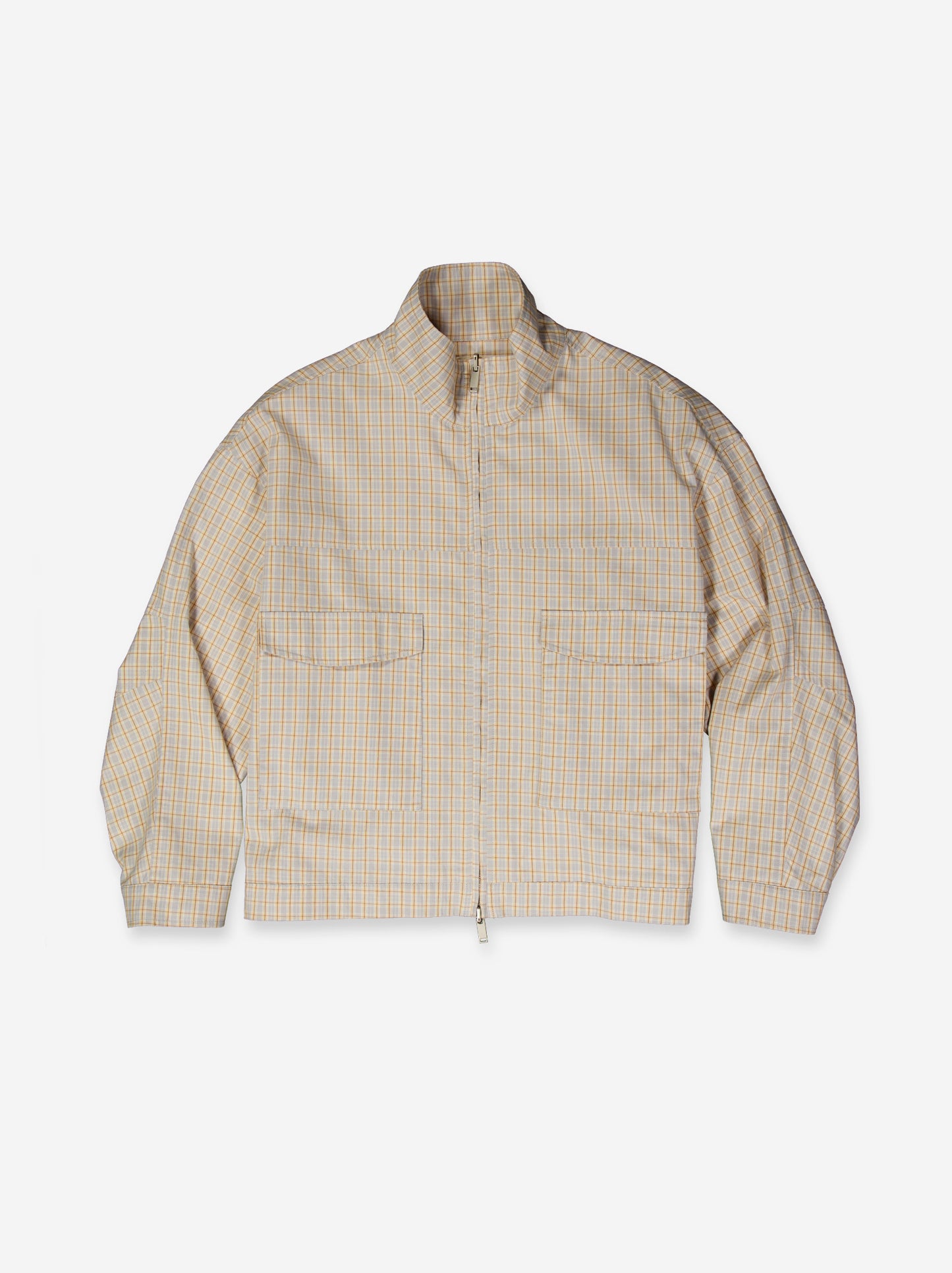 Sobrecamisa de cuadros con cremallera - Stuss