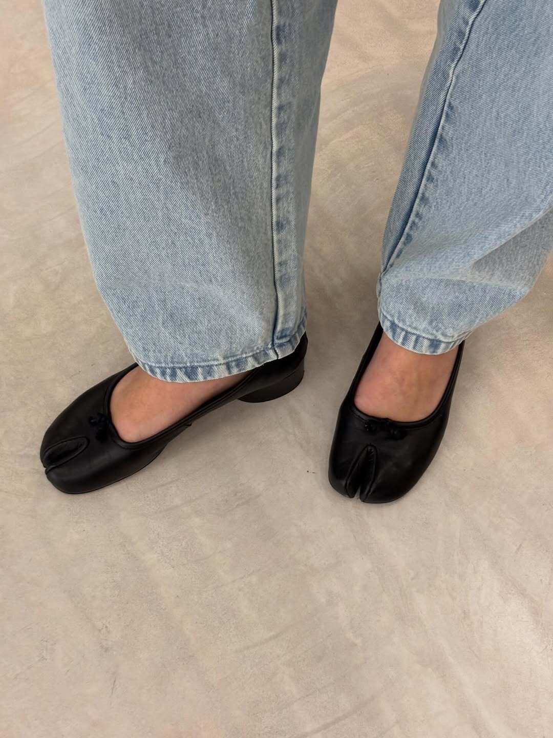Bailarinas tabi con tacón bajo - Kala
