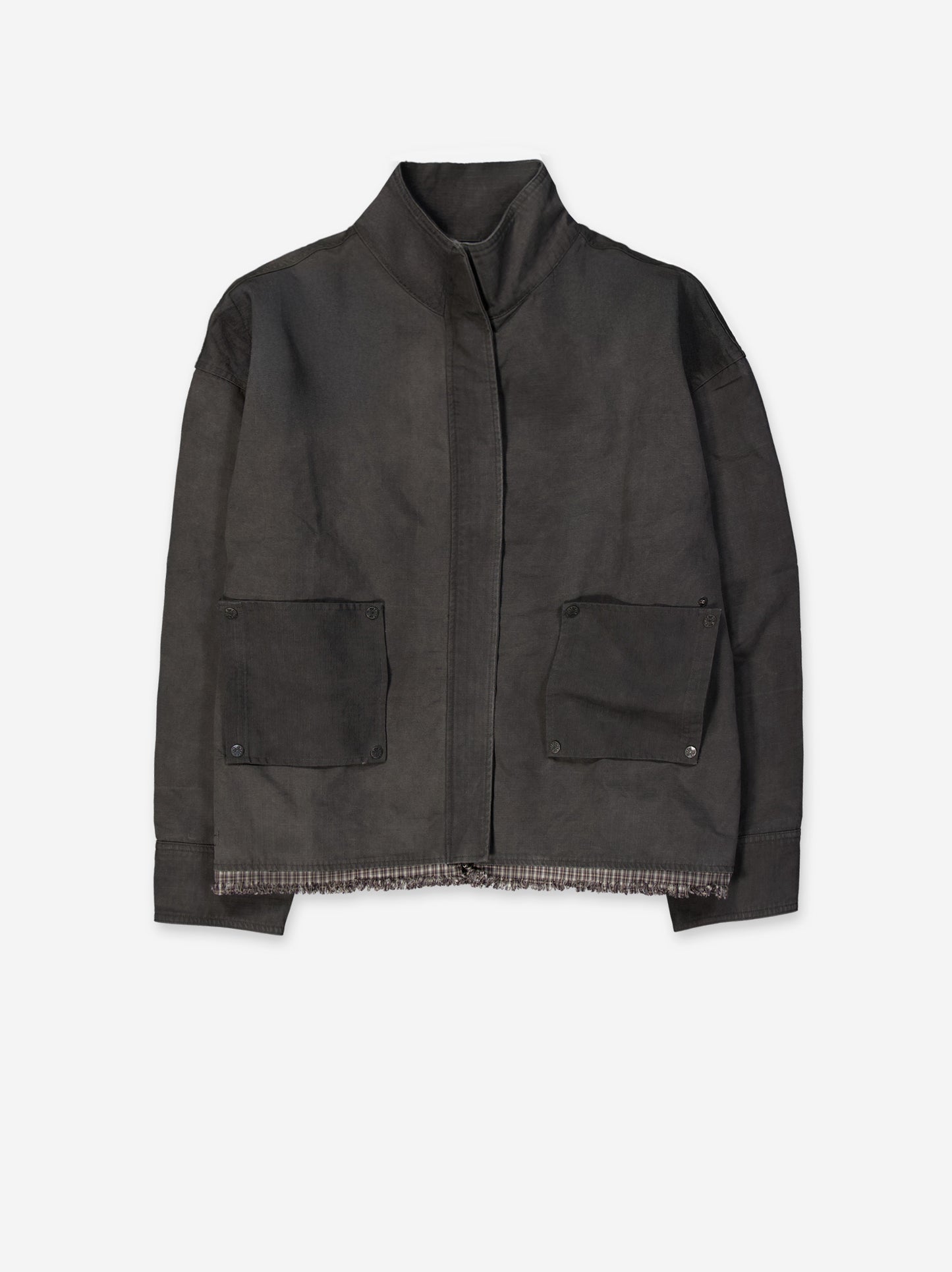 Gray Utility Jacket - Blazer