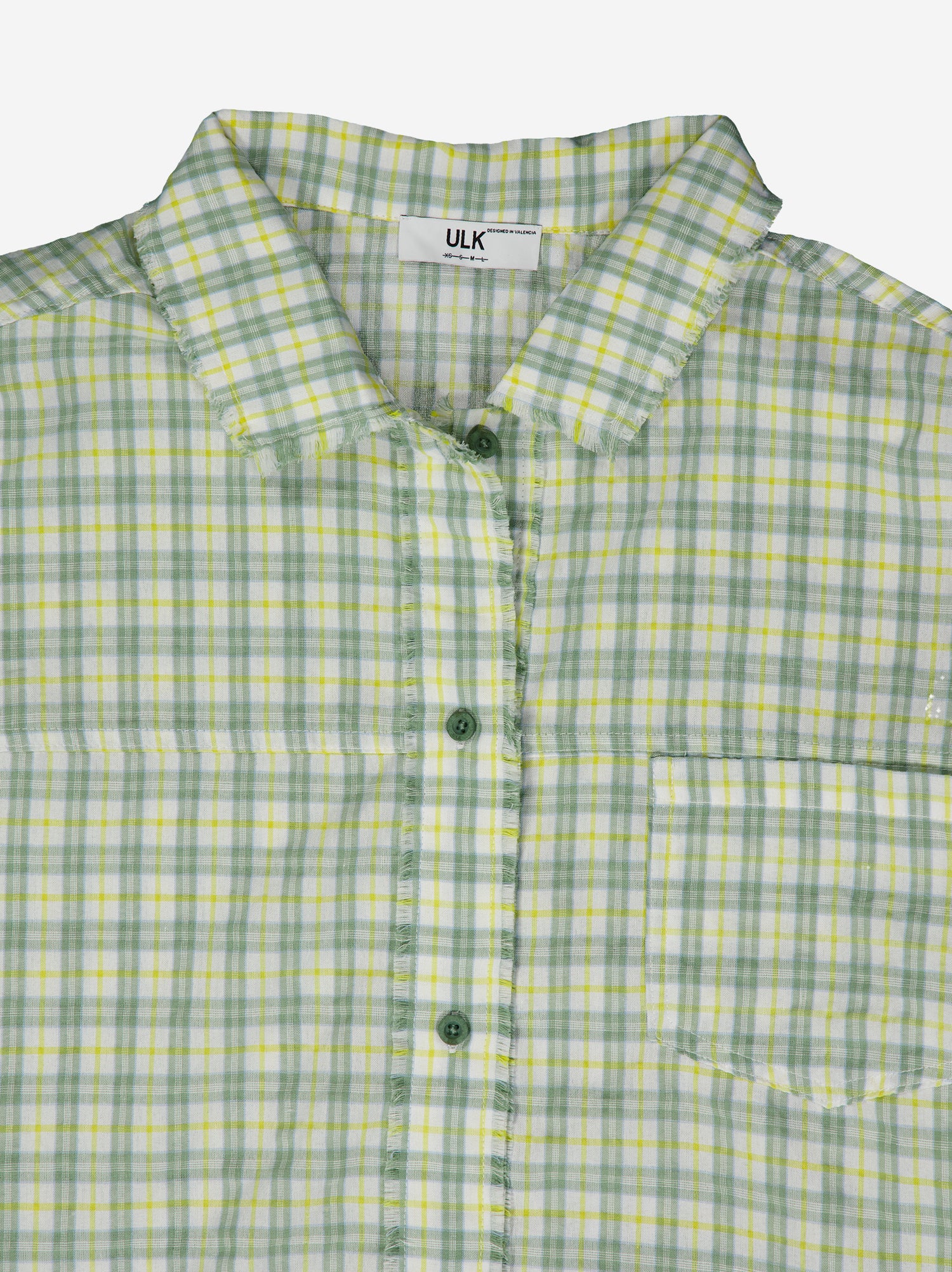 Camisa a cuadros relaxed fit - Blue