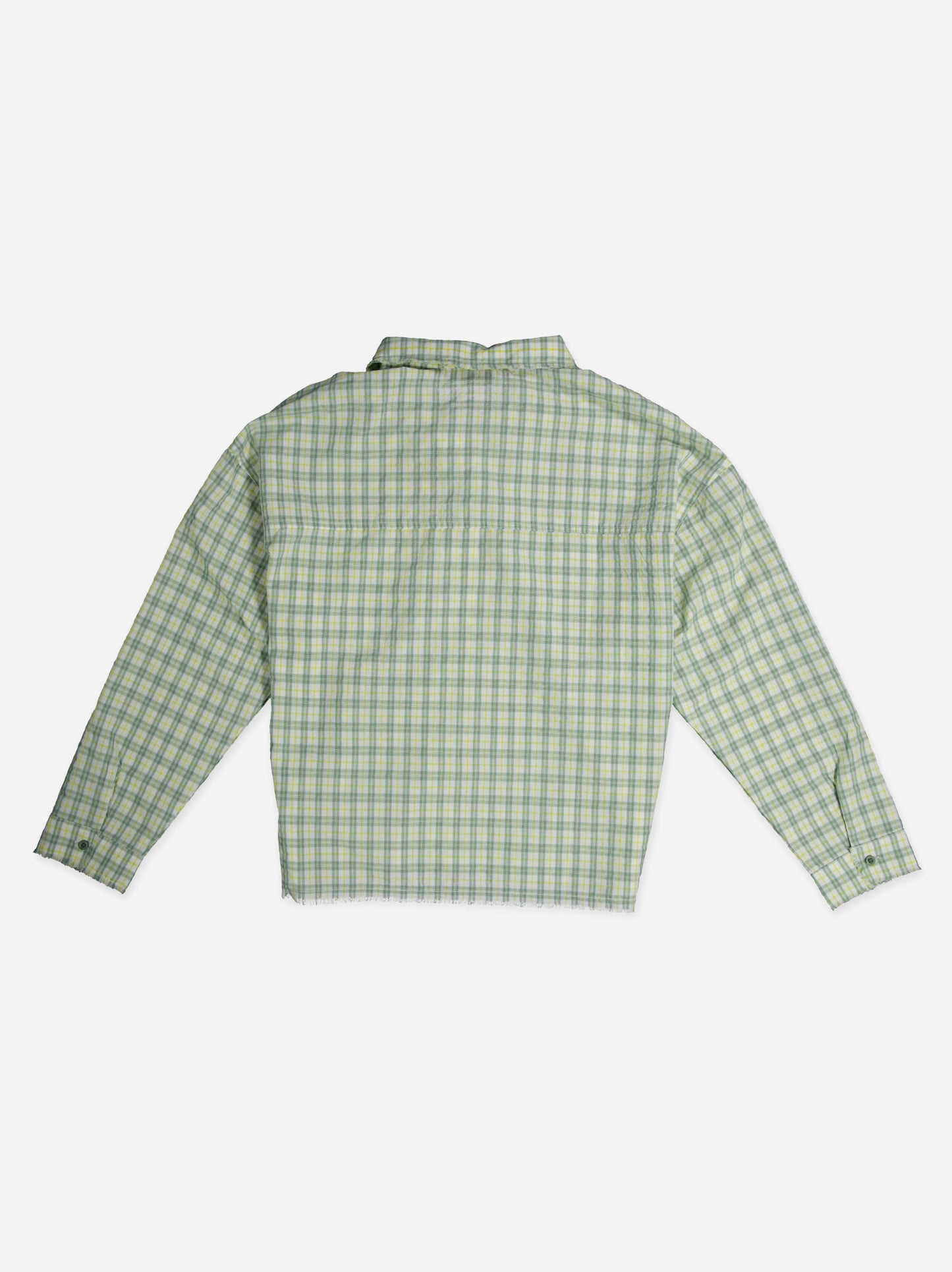 Camisa a cuadros relaxed fit - Blue