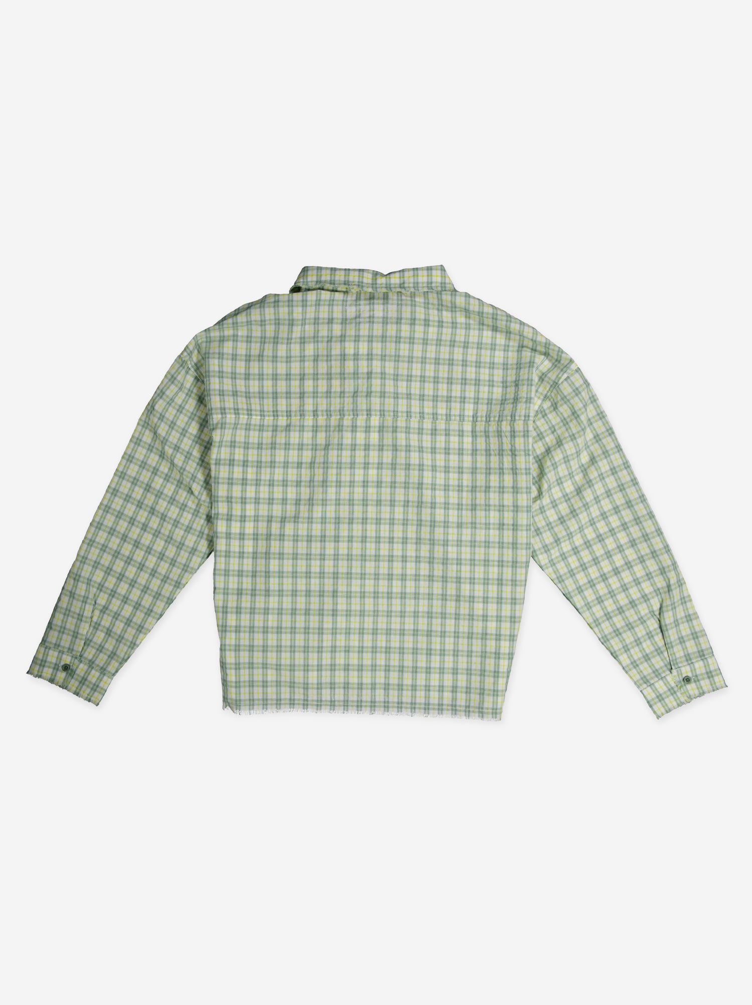 Camisa a cuadros relaxed fit - Blue