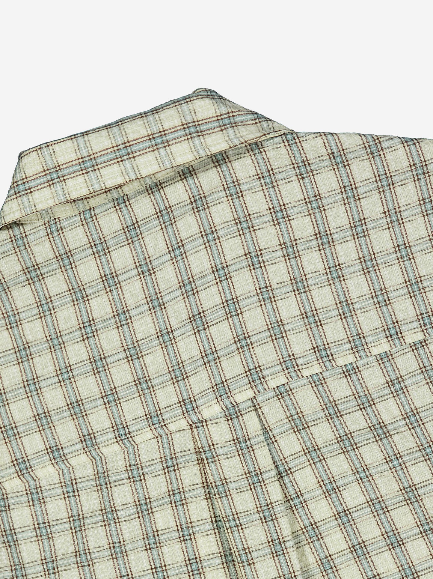 Camisa de cuadros ligera con bolsillo Axis