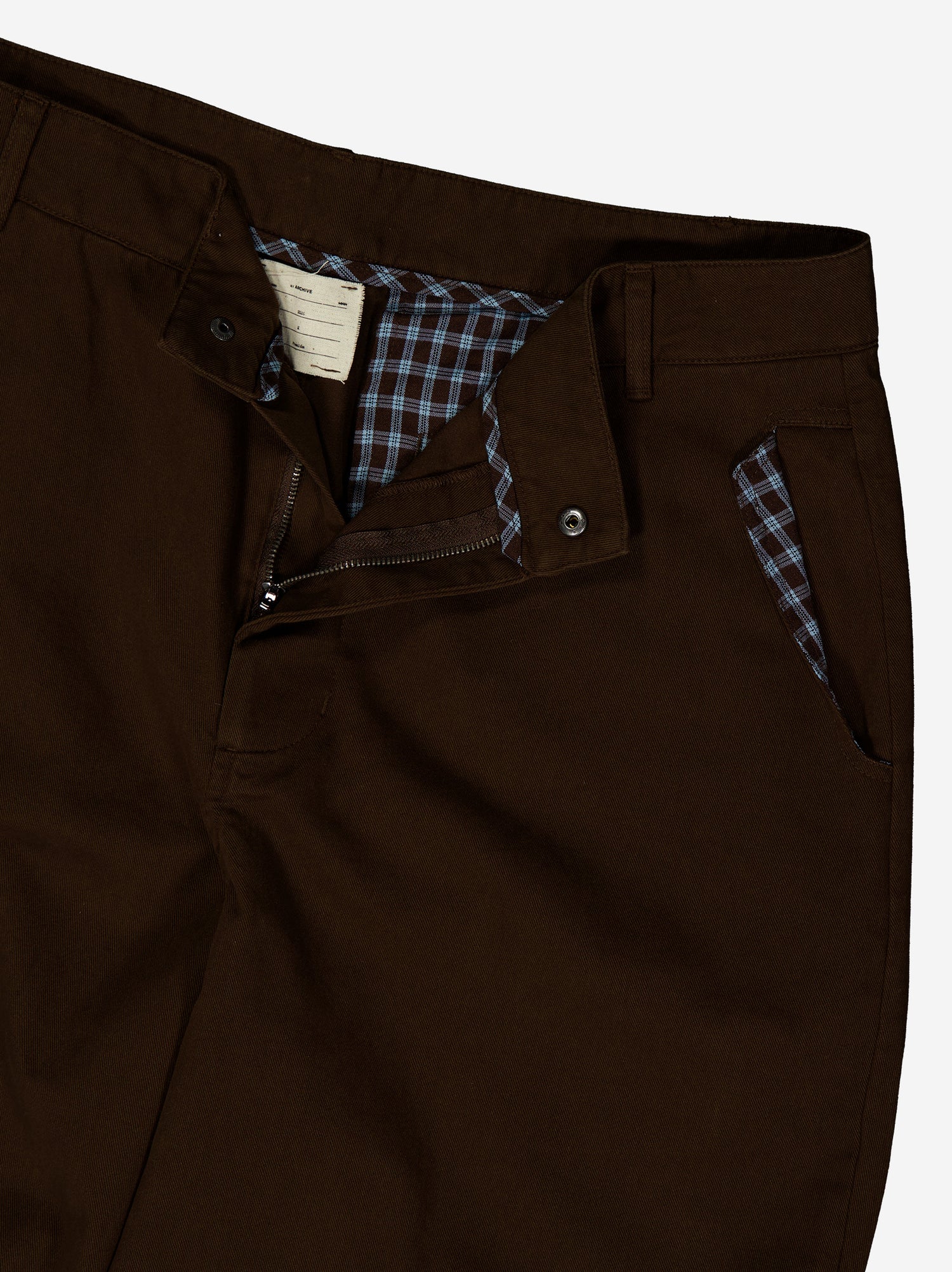 Pantalones relaxed fit con detalles de roturas Rouchy