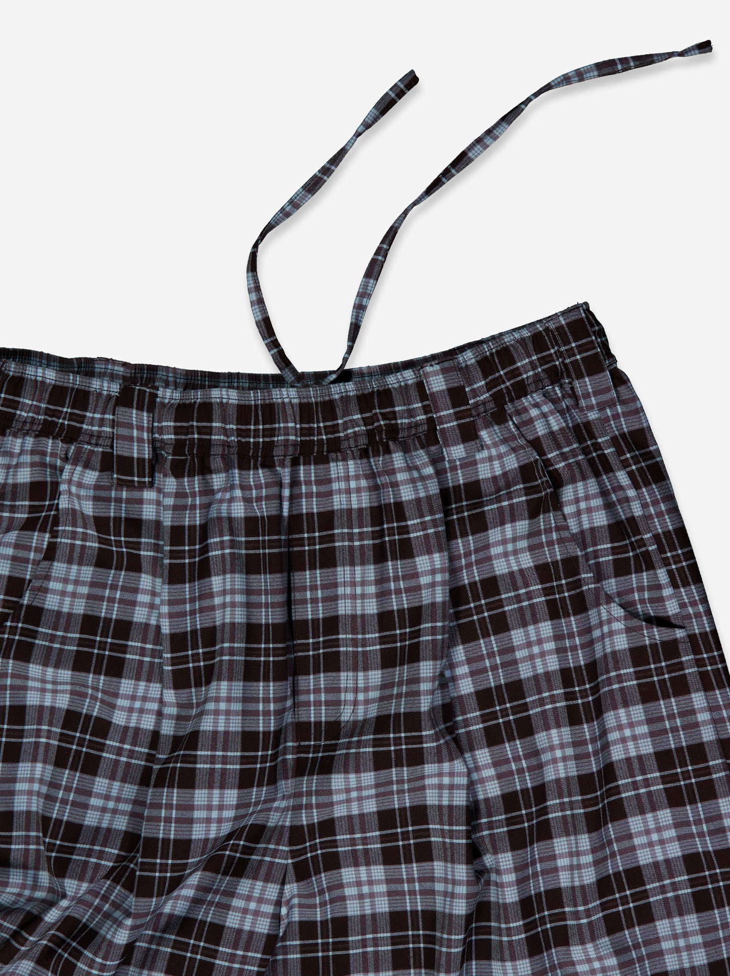 Bermudas tartán relaxed fit con cintura elástica - Cake