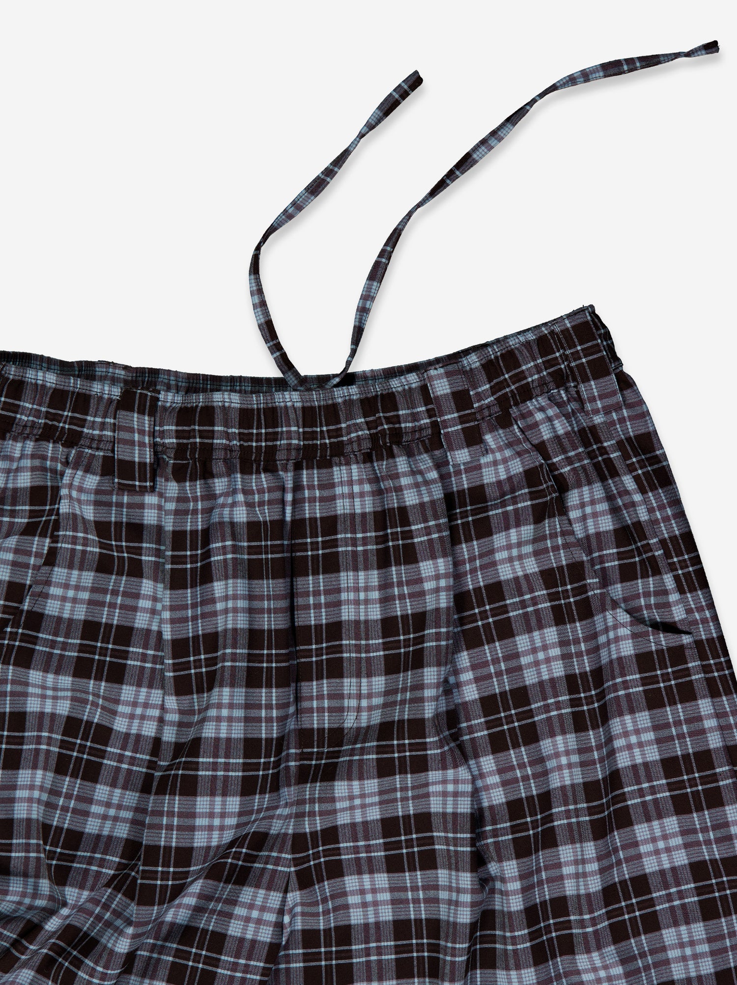 Bermudas tartán relaxed fit con cintura elástica Cake