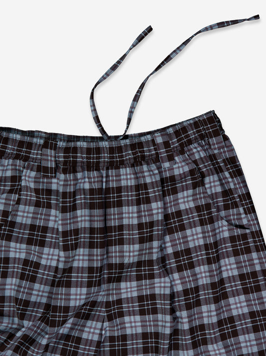 Bermudas tartán relaxed fit con cintura elástica - Cake
