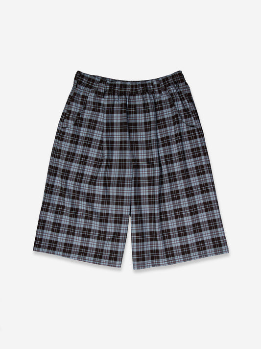 Bermudas tartán relaxed fit con cintura elástica - Cake