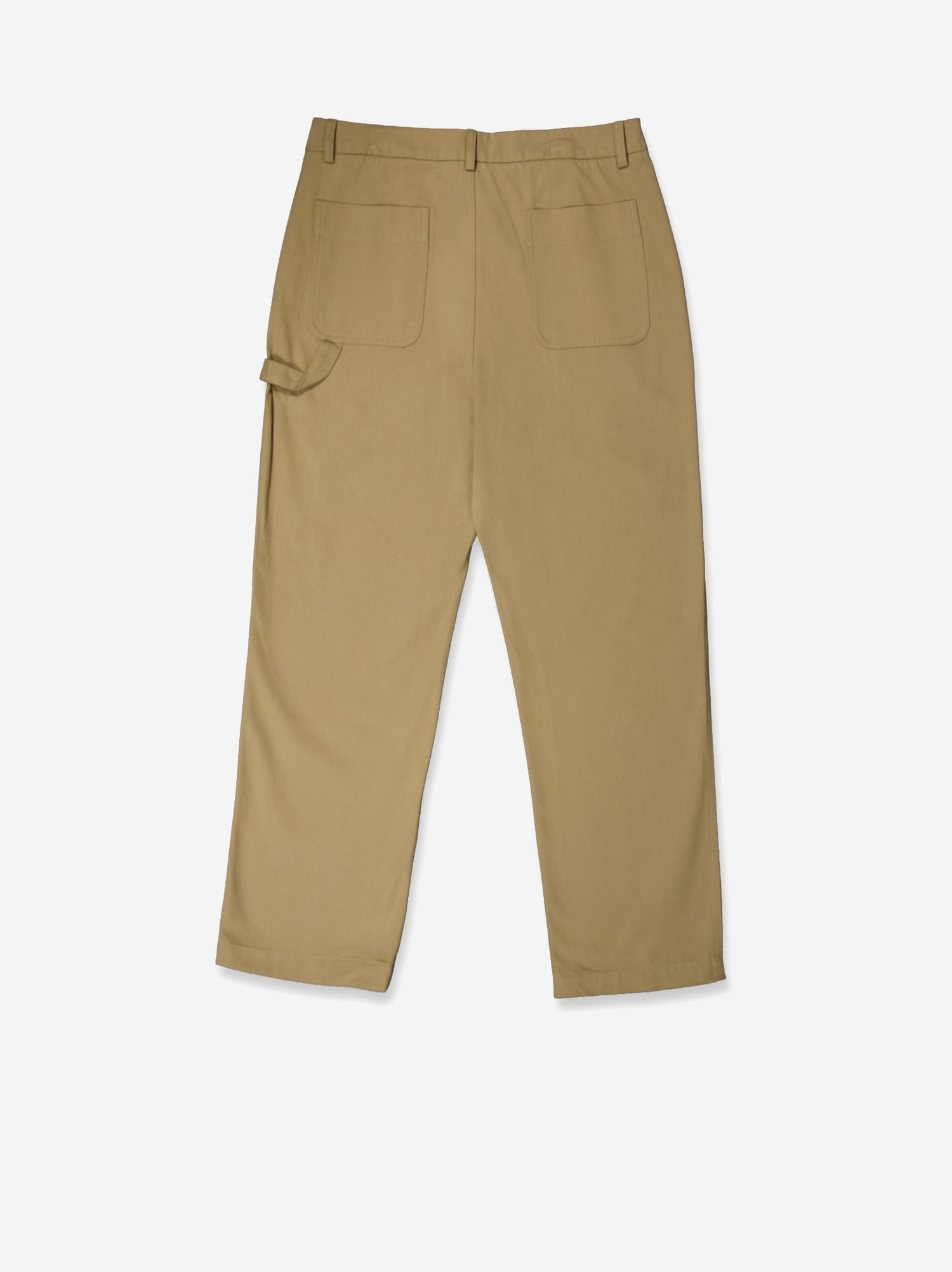 Pantalón recto de vestir en color beige - Carpenter