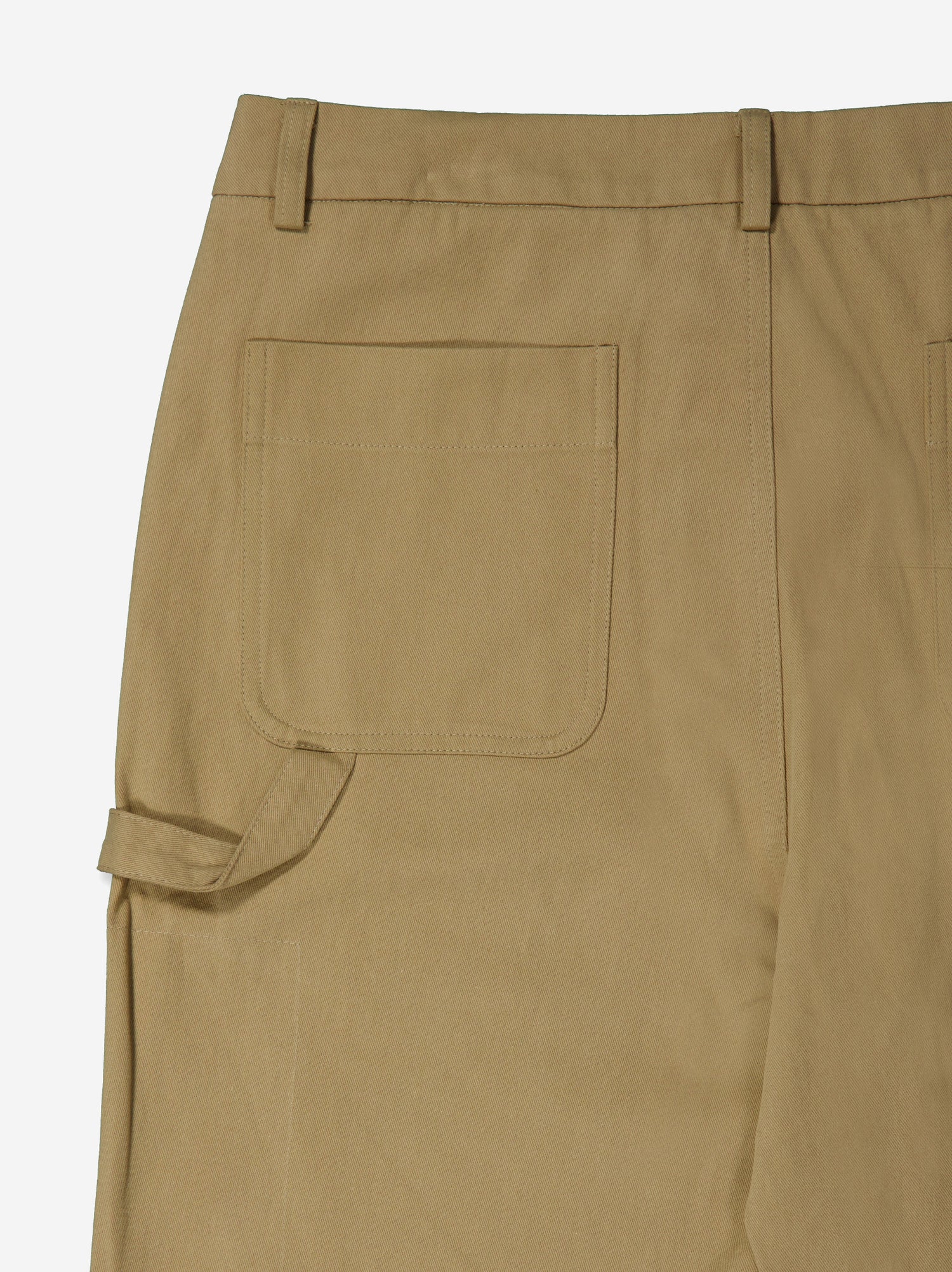 Pantalón recto de vestir en color beige - Carpenter