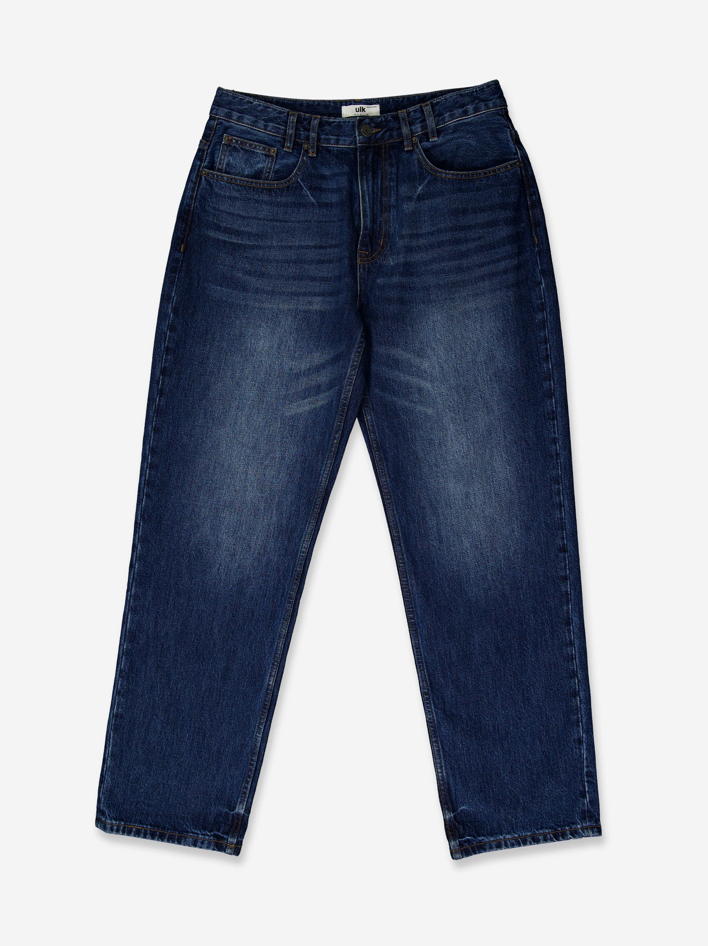 Jeans straight fit efecto lavado - Thik