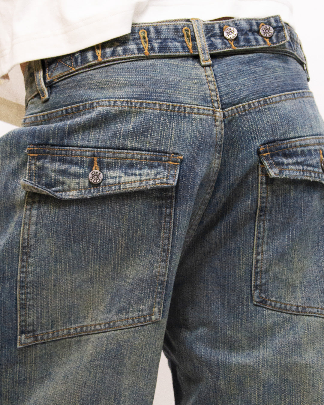 Washed-effect jeans - Relay