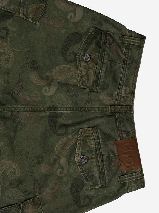 Bermudas cargo cachemira ajustables - Cashmere