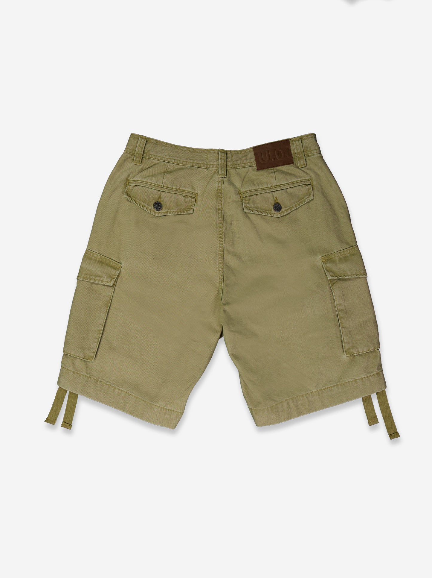 Adjustable cargo shorts - Cashmere