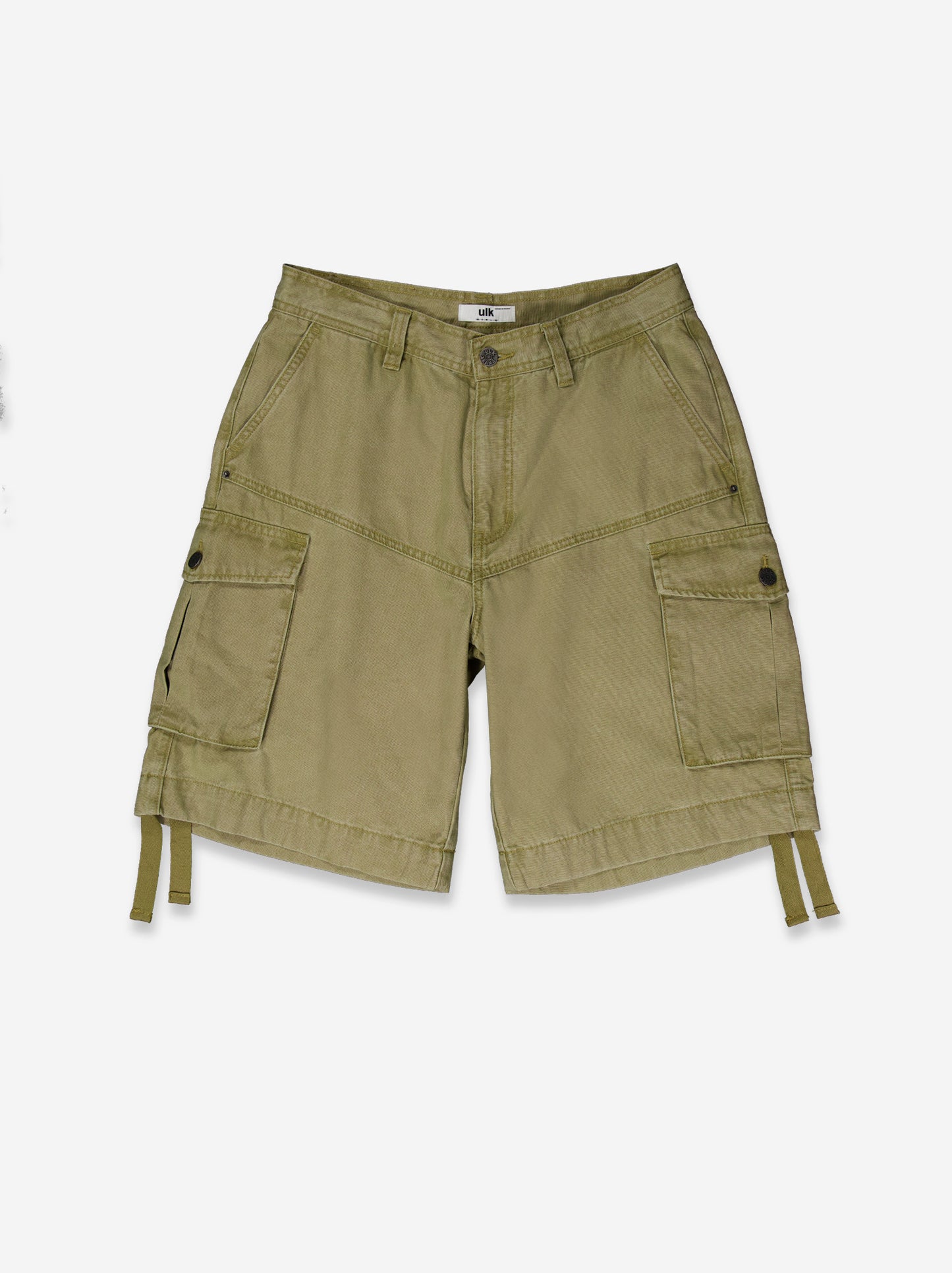 Adjustable cargo shorts - Cashmere