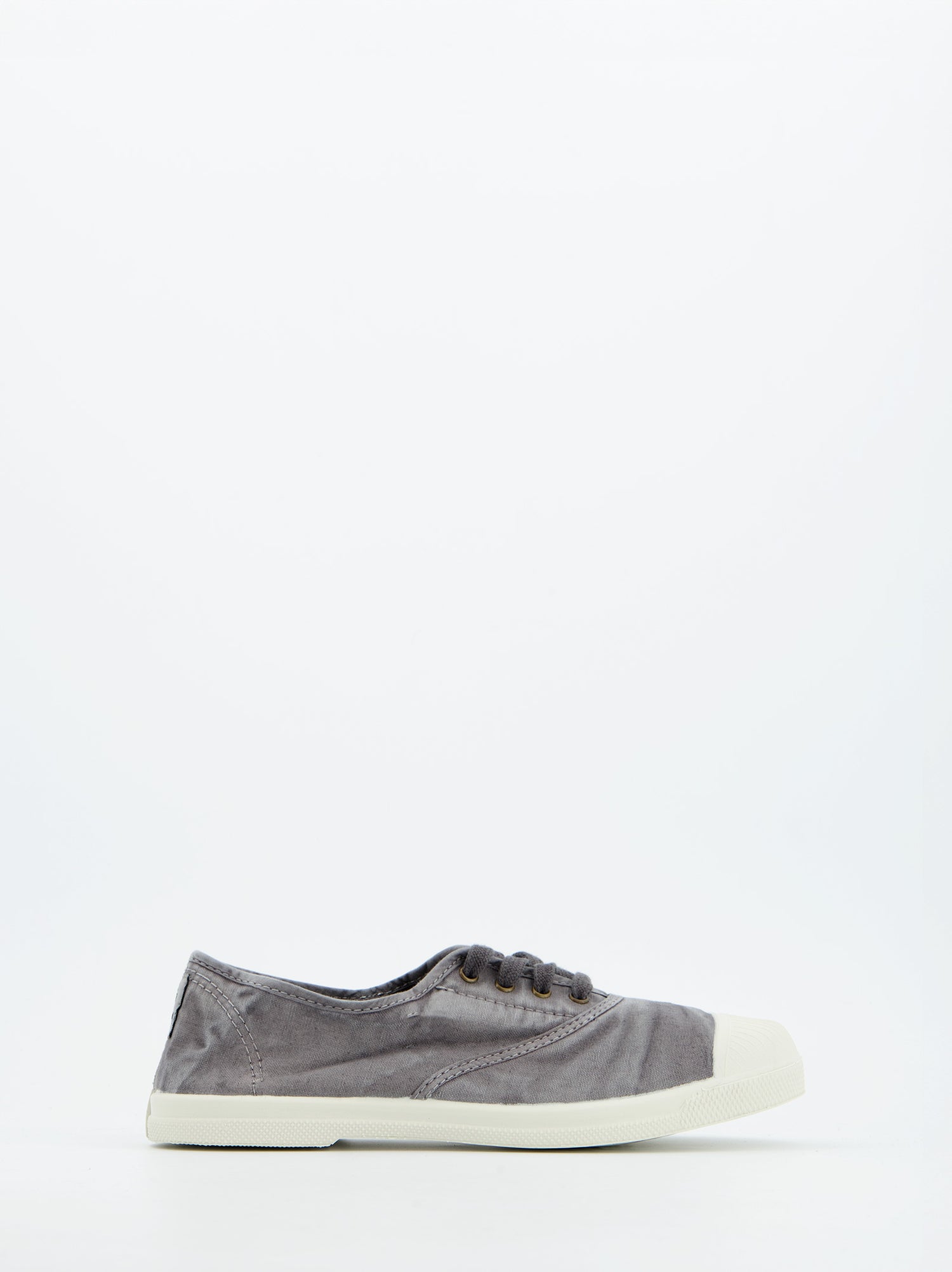 Zapatilla De Lona Gris Lavado - Natural Wold
