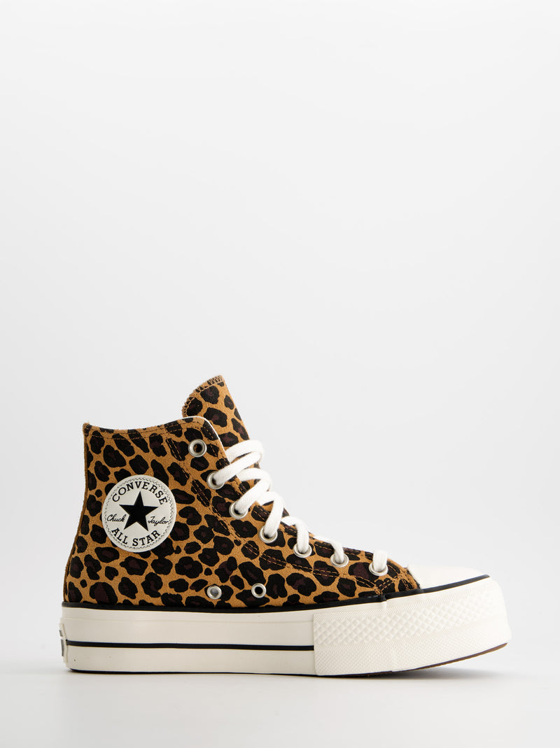 Converse Chuck Taylor All Star Cozy Suede Zapatillas de ante animal print