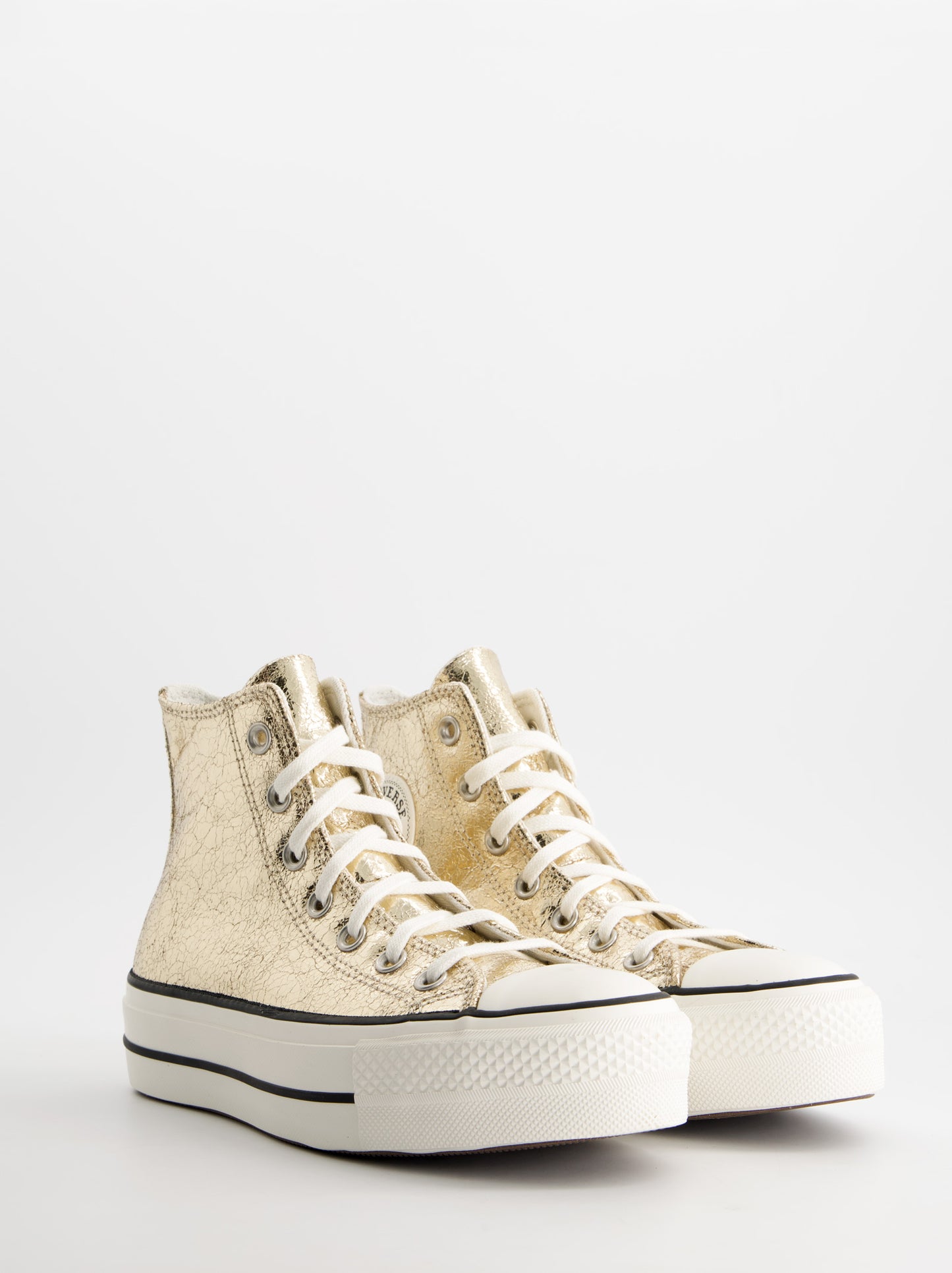 Converse Chuck Taylor All Star Lift Platform Metallic Crackle - Zapatillas efecto metálico texturizado