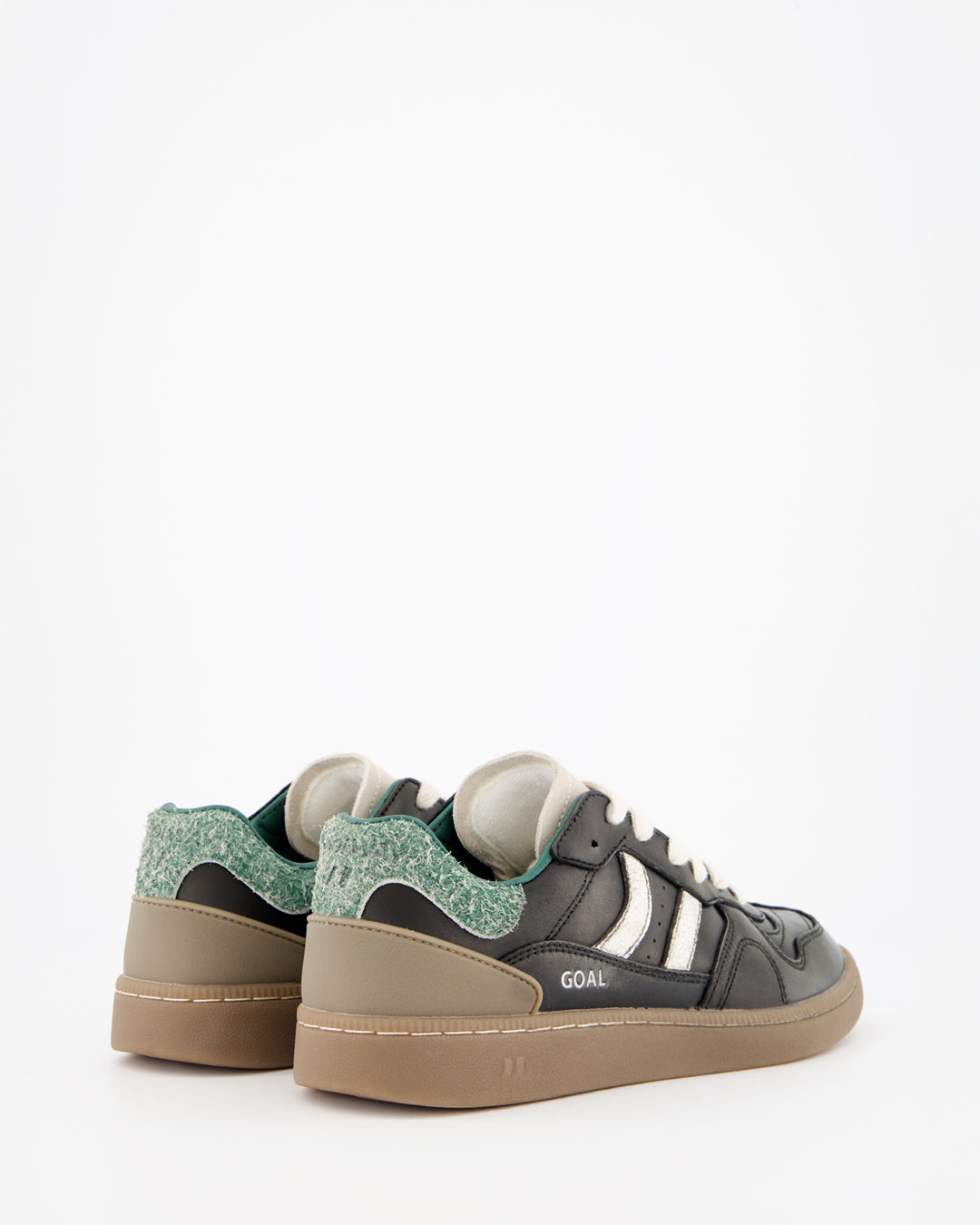 Coolway Goal Ash Black - Zapatillas de piel negras