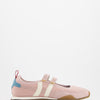 Coolway Bella Pink Sprint - Bailarinas deportivas de ante y malla