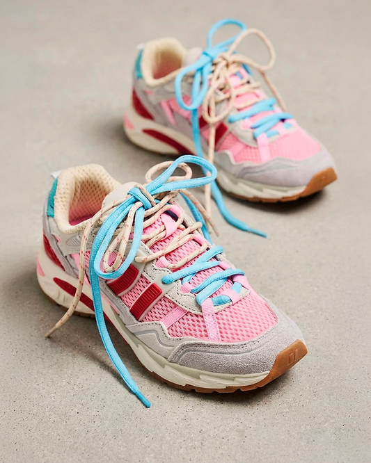 Coolway 2003 Pink Volt - Zapatillas deportivas de ante y malla