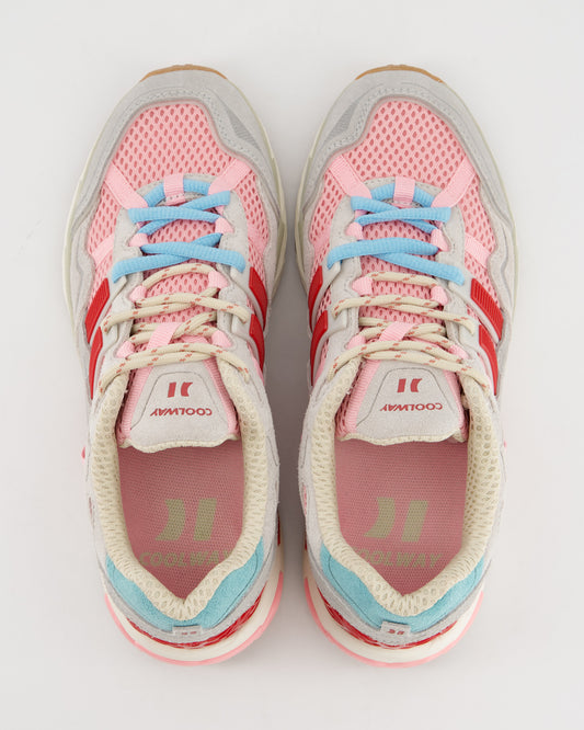 Coolway 2003 Pink Volt - Zapatillas deportivas de ante y malla