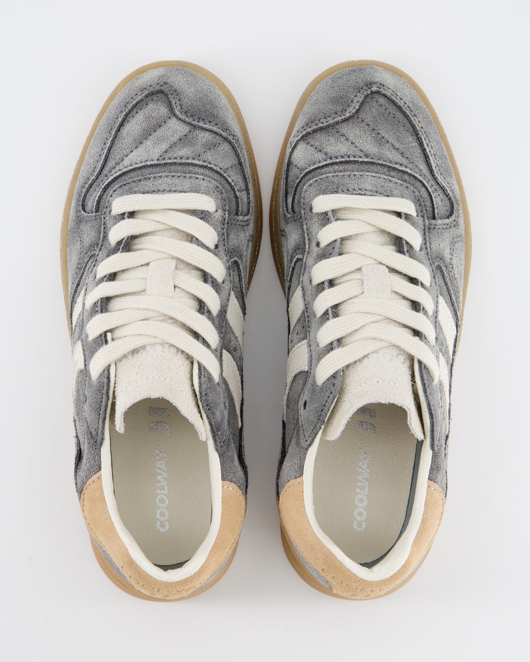 Coolway Goal Stone Grey - Zapatillas de ante